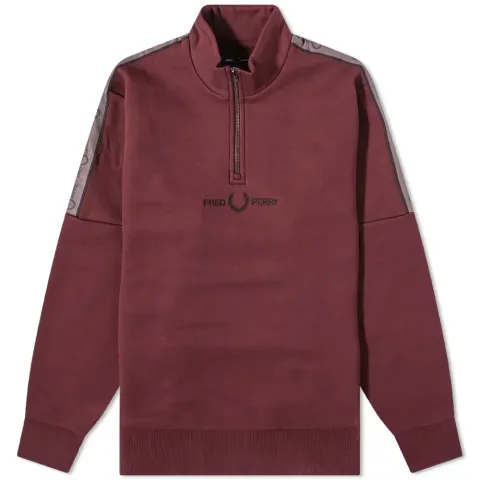 Taped Half Zip Track Top