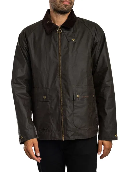 BARBOUR Short Bedale Wax Jacket