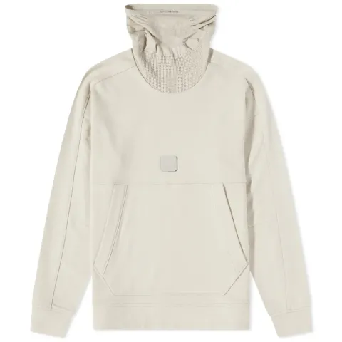 Rubber Patch Logo Stand Collar Sweat