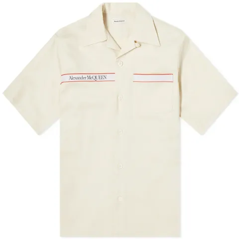 Taped Logo Vacation Shirt