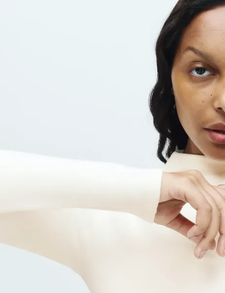 Marks & Spencer Heatgen Maximum Thermal Fleece Top Light Cream
