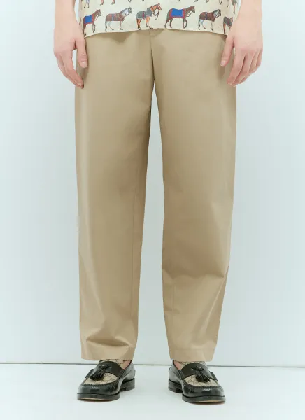 Heavy Cotton Poplin Pants