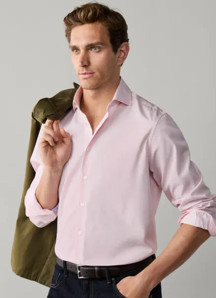 Classic Fit City Fine Stripe Shirt