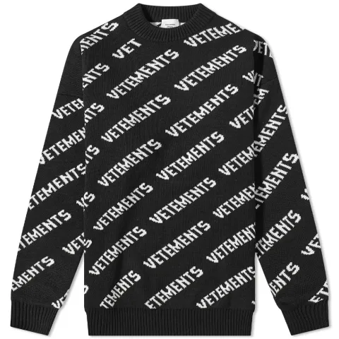 All Over Logo Crew Sweat