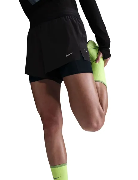 Nike Swift 2-in-1 Running Shorts Black Mix