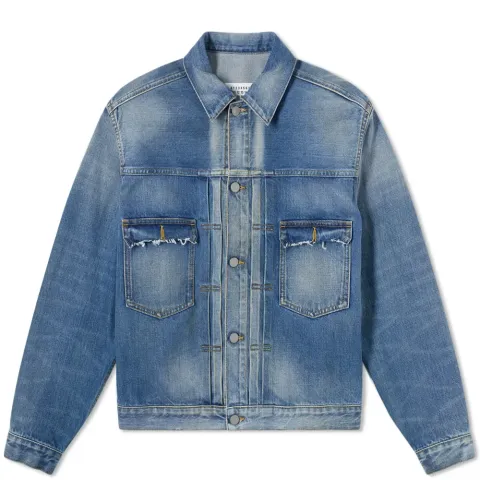 Distressed Denim Jacket