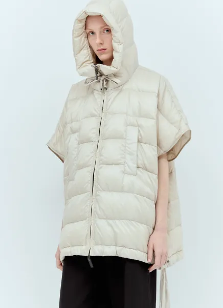 Padded Hooded Cape