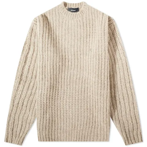 Heavy Rib Knitted Sweater