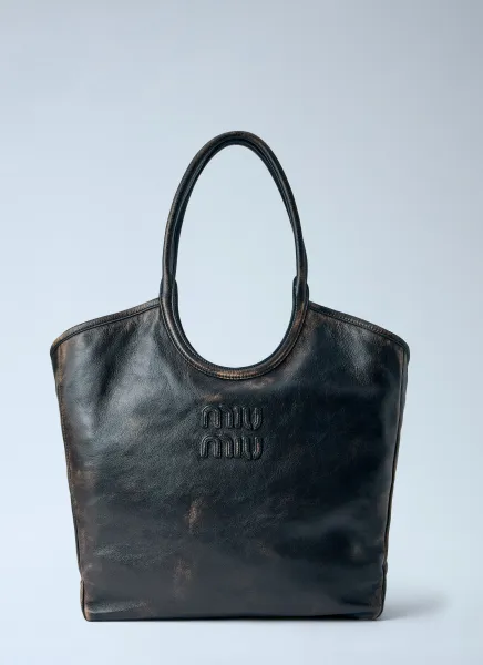 Ivy Leather Tote Bag