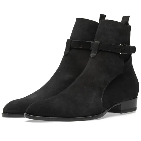Wyatt Harness Suede Boot