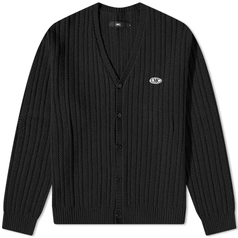 Oval Logo Knit Cardigan