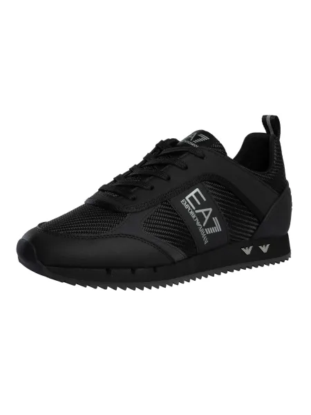 EA7 Emporio Armani Carbon Mesh Logo Trainers