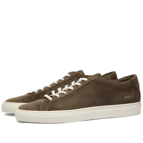 Achilles Low Waxed Suede