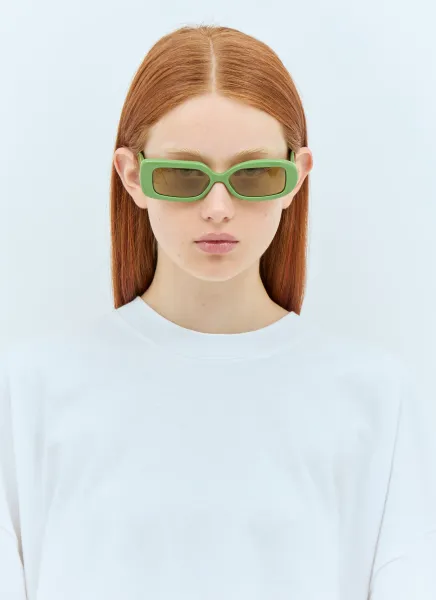Les Lunettes Carré Rond Sunglasses