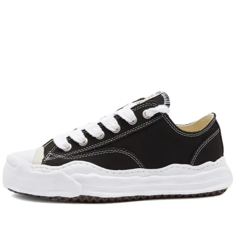 Hank Low Original Sole Toe Cap Canvas Sneaker