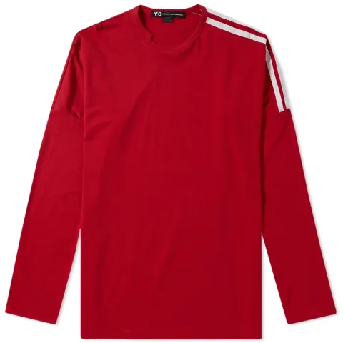 Long Sleeve Three Stripe Tee