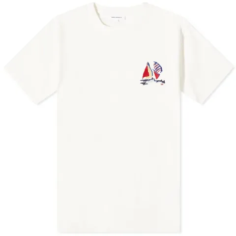 Johannes Boat Embroidery T-Shirt