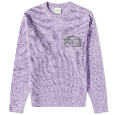 Waffle Crew Knit