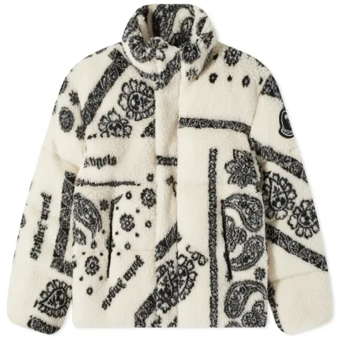 8 Moncler Palm Angels Baden Paisley Fleece Ja