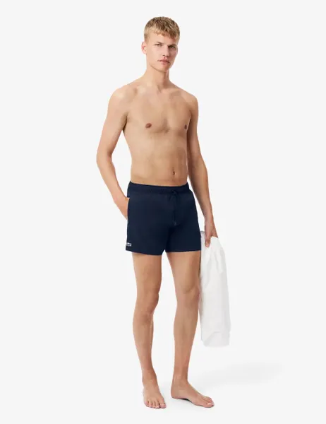 Lacoste Quick Dry Swim Trunks Navy