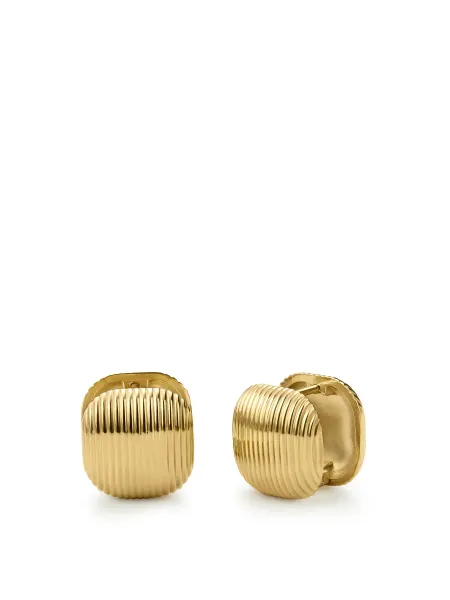 D. Louise Statement Square Stud Earrings