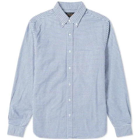 Button Down Oxford Gingham Shirt