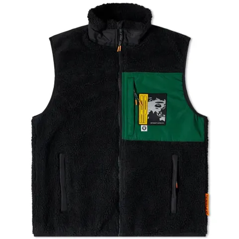 AAPE Polar Fleece Gillet