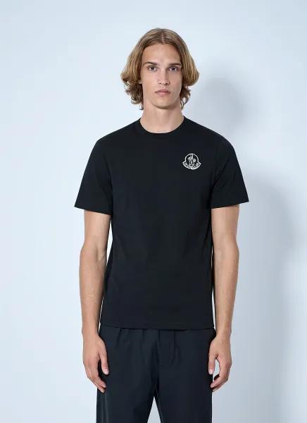 Logo Motif Cotton Jersey T-Shirt