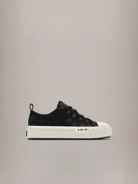 AMIRI STARS COURT LOW - Black Black