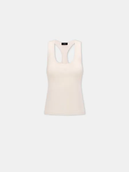 WOMEN - WOMEN'S MA RIB TANK - Alabaster