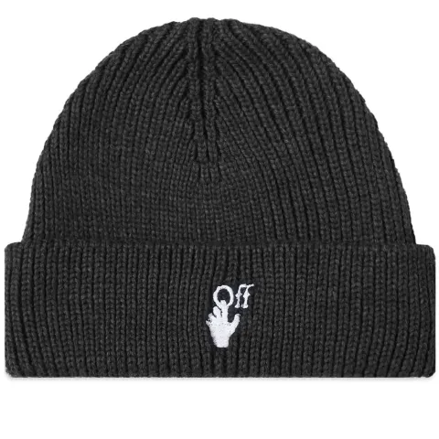 Hand Off Wool Rib Beanie