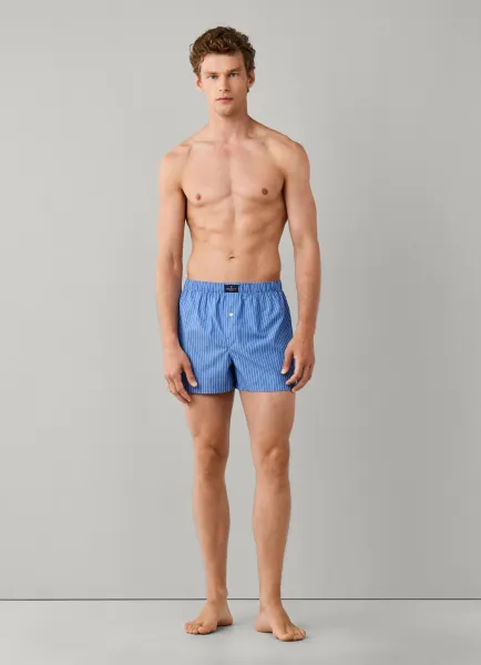 Two Pack Striped Boxers