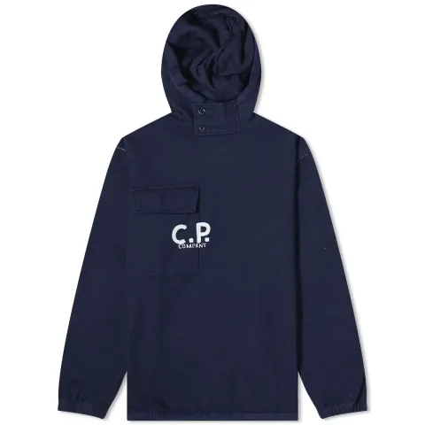 Indigo Fleece Hoodie