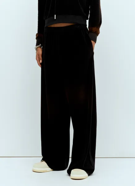 Velvet Track Pants