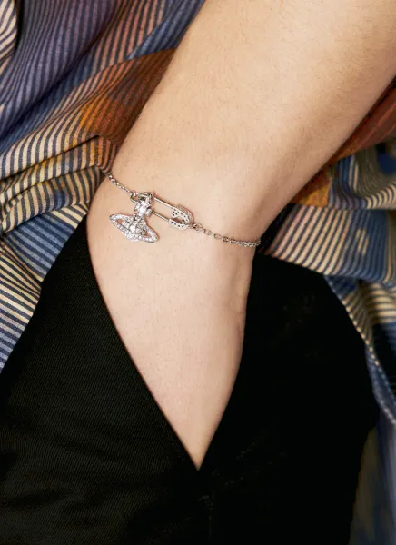 Lucrece Safety Pin Bracelet