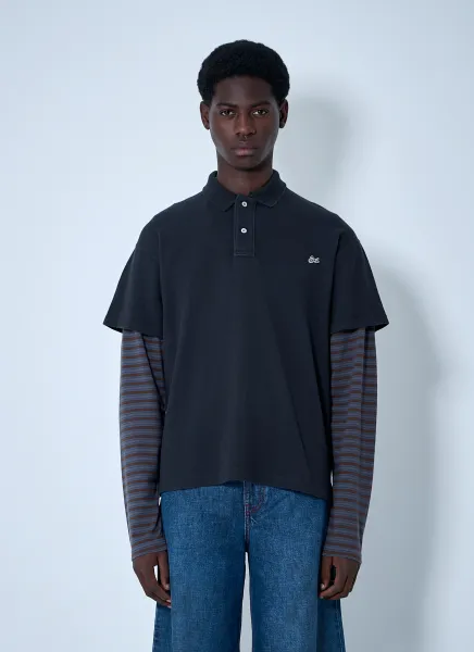 Double Sleeve Polo Shirt