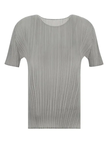 Pleats Please Top Grey