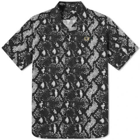 Snake Print Revere Shirt
