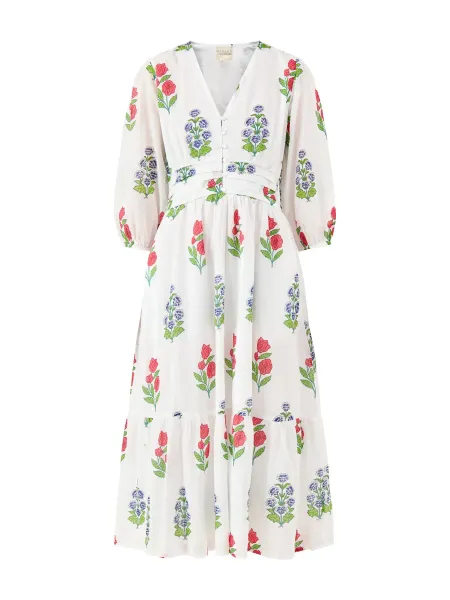Aspiga Jyoti Organic Cotton Midi Dress