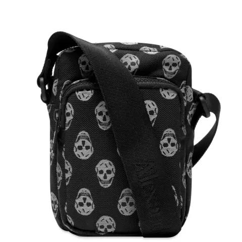 All Over Skull Mini Messenger Bag