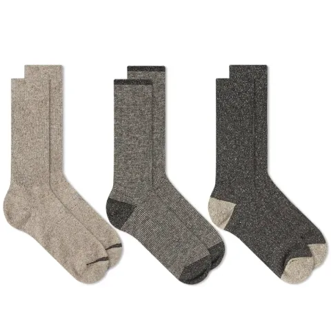 Nep American Rib Socks - 3 Pack