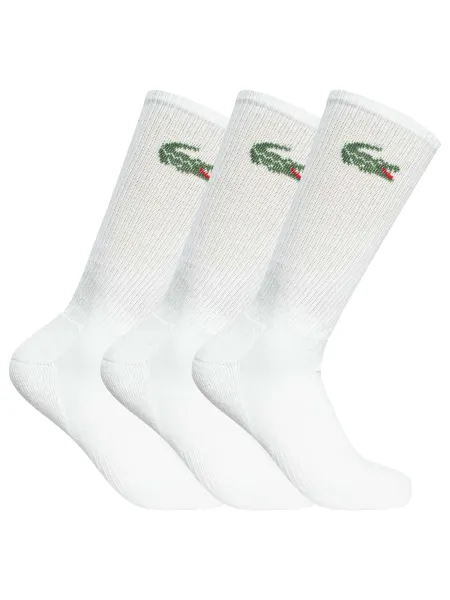 Lacoste 3 Pack Crew Socks