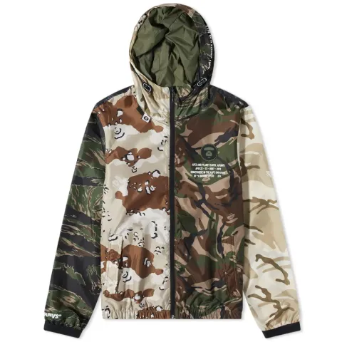 Mix Camo Panel Jacket