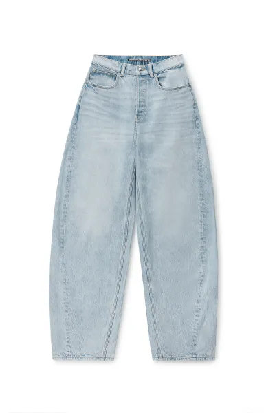 CRYSTAL LOGO POCKET BLOW UP JEAN