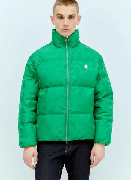 Camo Puffer Down Jacket