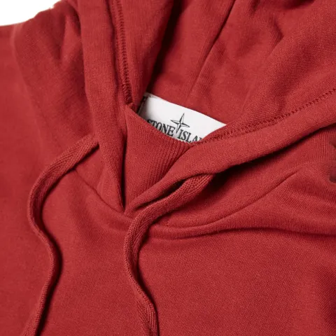 Garment Dyed Cotton Fleece Pop Over Hoody