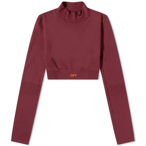 Stamp Logo Sports Long Sleeve Top
