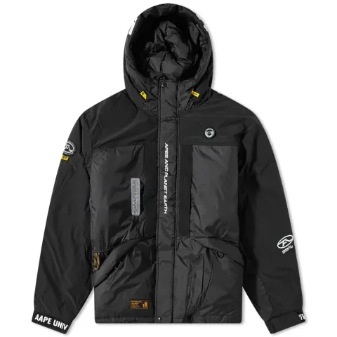AAPE Refelective Camo Down Parka