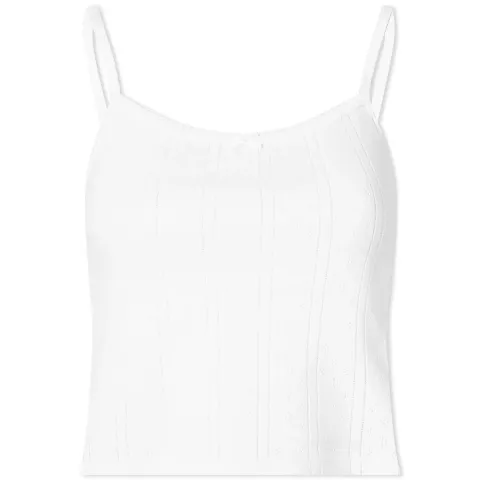 Picot Trim Tank Vest