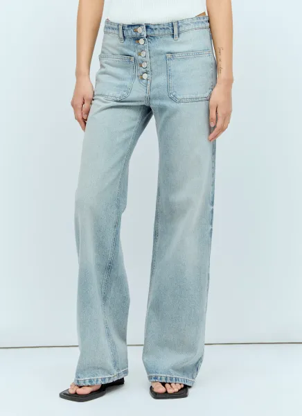 Multiflex Denim Baggy Jeans